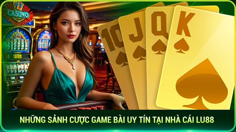 những sảnh cược game bài uy tín tại nhà cái lu88